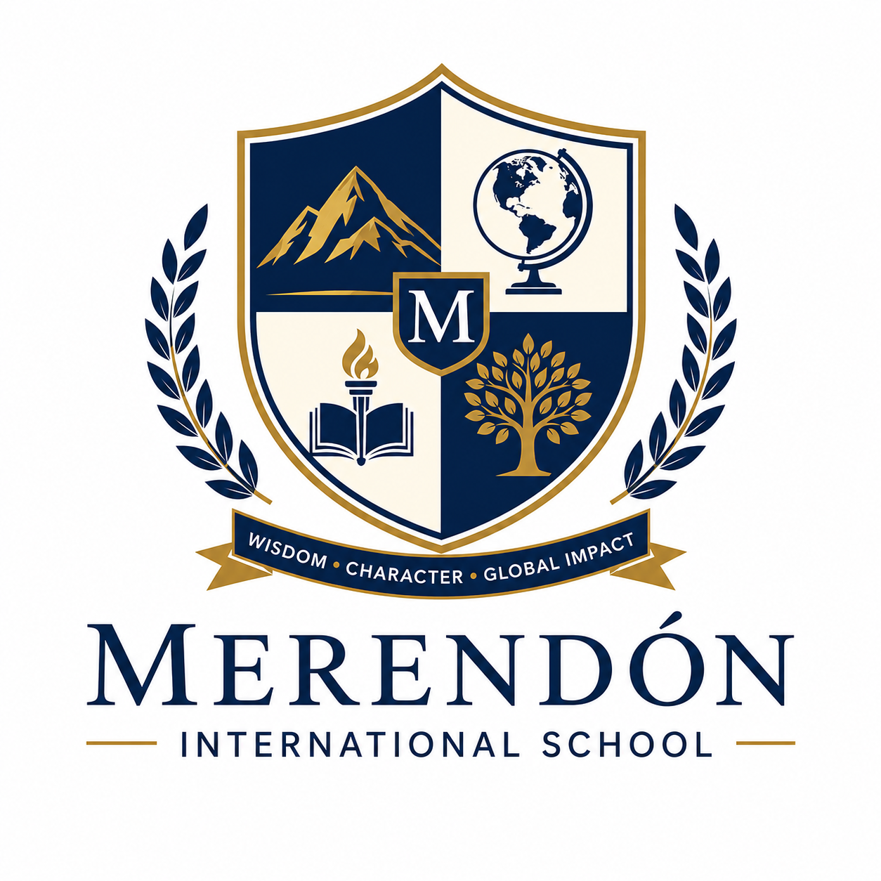 Logo de Merendón International School